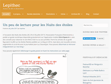 Tablet Screenshot of lepithec.com
